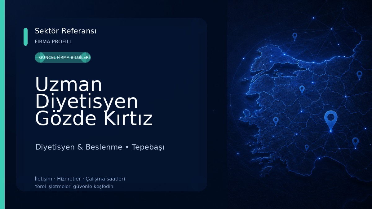 Uzman Diyetisyen Gözde Kırtız Beslenme Ve Diyet Merkezi Diyetisyen & Beslenme
