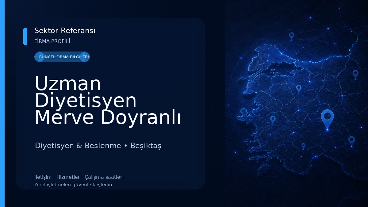 Uzman Diyetisyen Merve Doyranlı Kılıç Diyetisyen & Beslenme