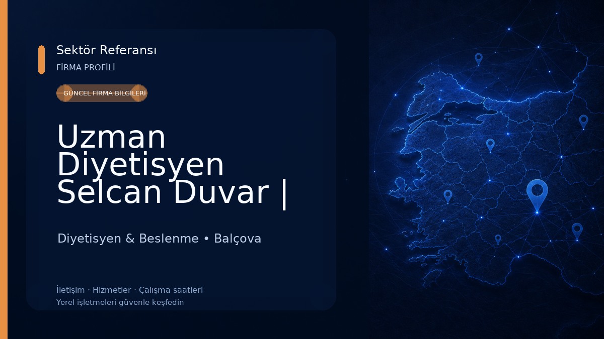 Uzman Diyetisyen Selcan Duvar | İzmir Diyetisyen Diyetisyen & Beslenme