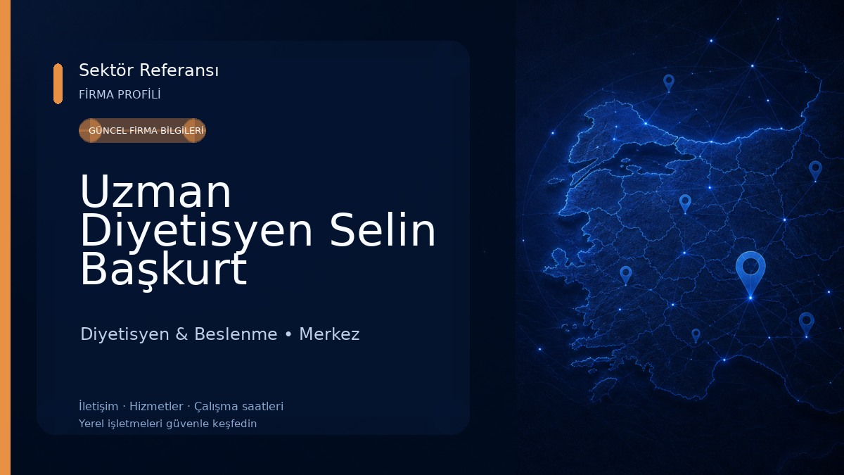 Uzman Diyetisyen Selin Başkurt Diyetisyen & Beslenme