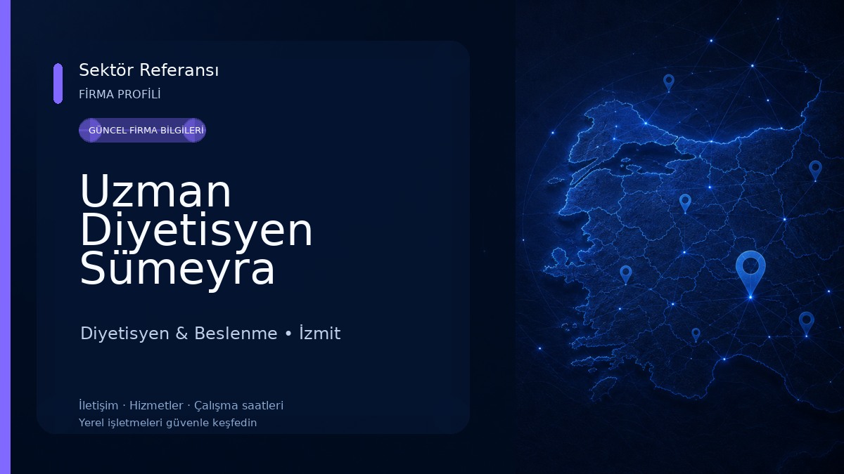 Uzman Diyetisyen Sümeyra Candan Beslenme ve Diyet Danışmanlığı Merkezi / GAPS Danışmanlığı