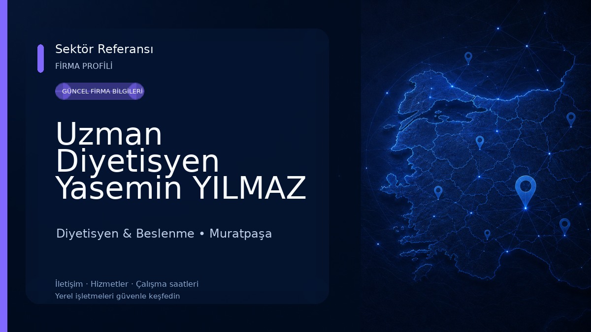 Uzman Diyetisyen Yasemin YILMAZ