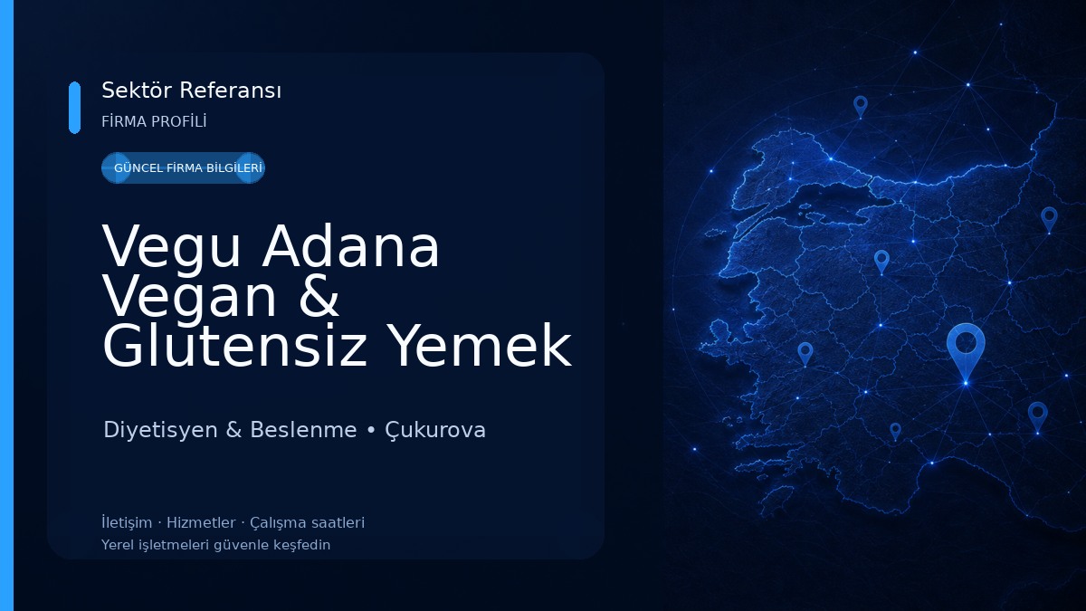 Vegu Adana Vegan & Glutensiz Yemek Servisi Diyetisyen & Beslenme