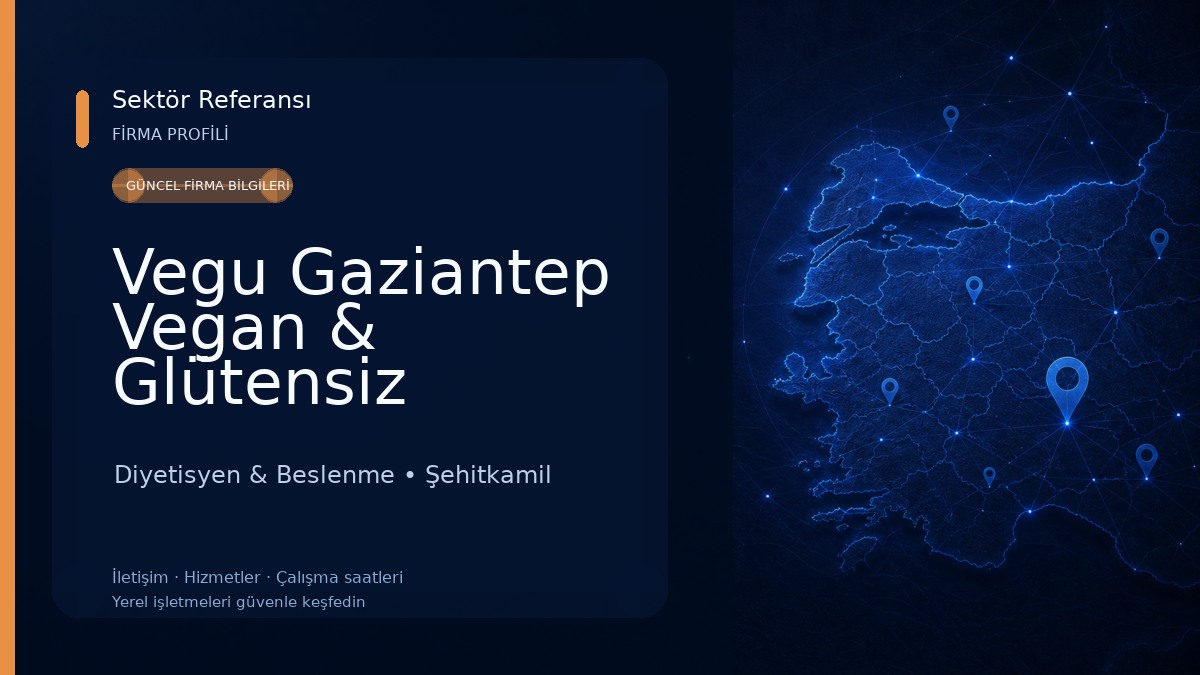 Vegu Gaziantep Vegan & Glütensiz Mutfak Yemekleri Diyetisyen & Beslenme