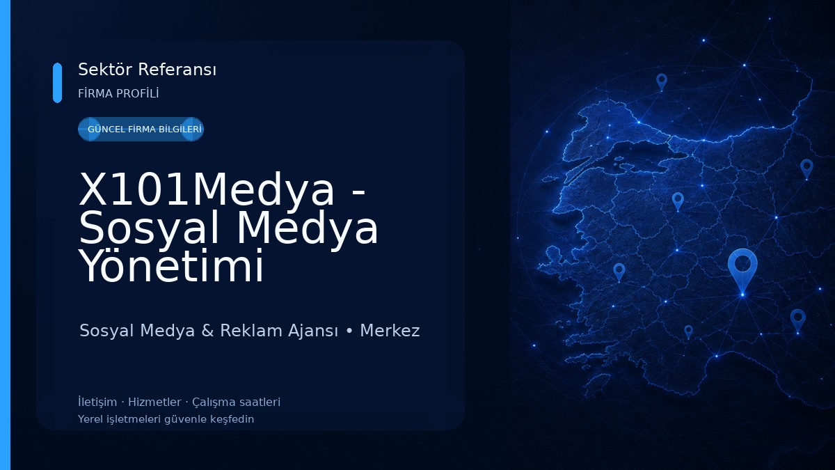 X101Medya - Sosyal Medya Yönetimi 