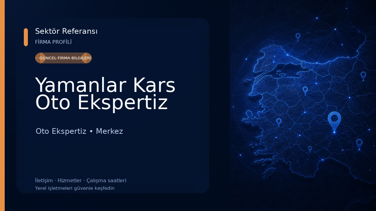 Yamanlar Kars Oto Ekspertiz Oto Ekspertiz