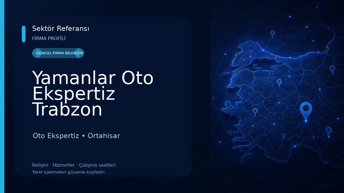 Yamanlar Oto Ekspertiz Trabzon Oto Ekspertiz