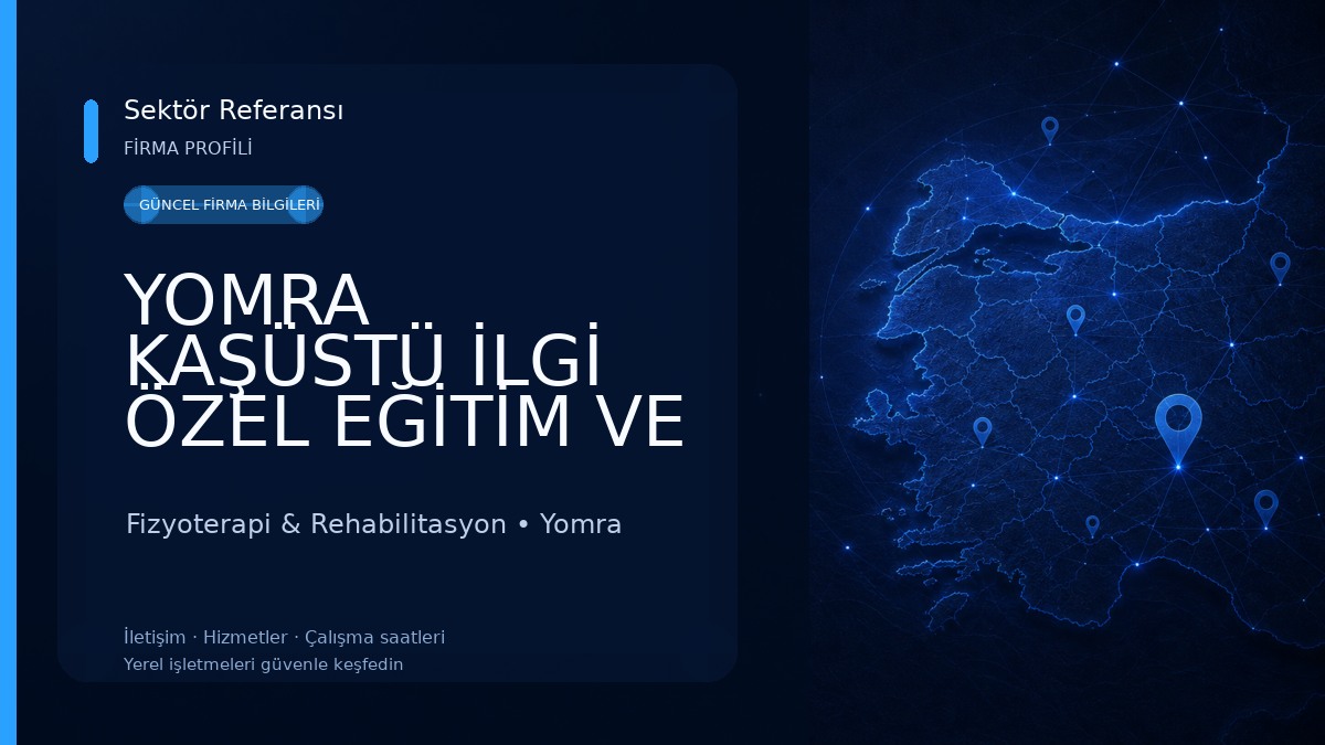 YOMRA KAŞÜSTÜ İLGİ ÖZEL EĞİTİM VE REHABİLİTASYON MERKEZİ 