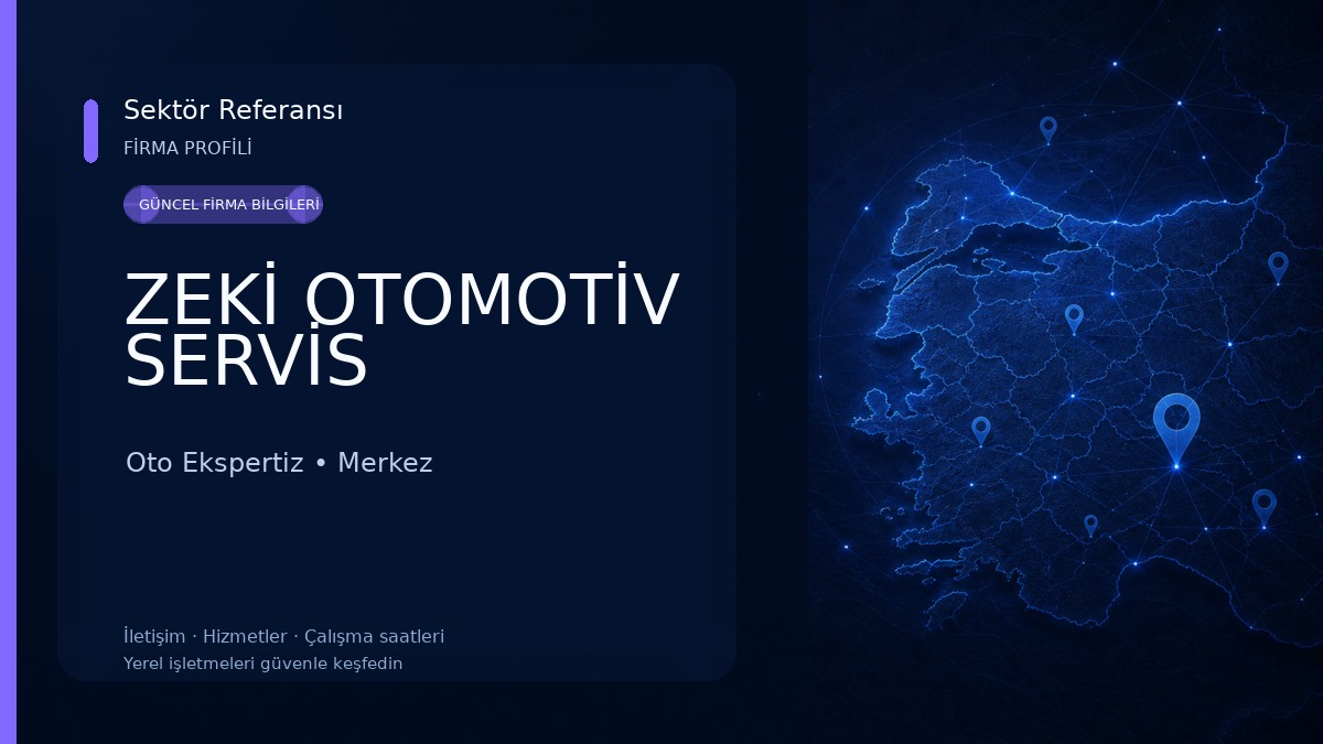ZEKİ OTOMOTİV SERVİS Oto Ekspertiz