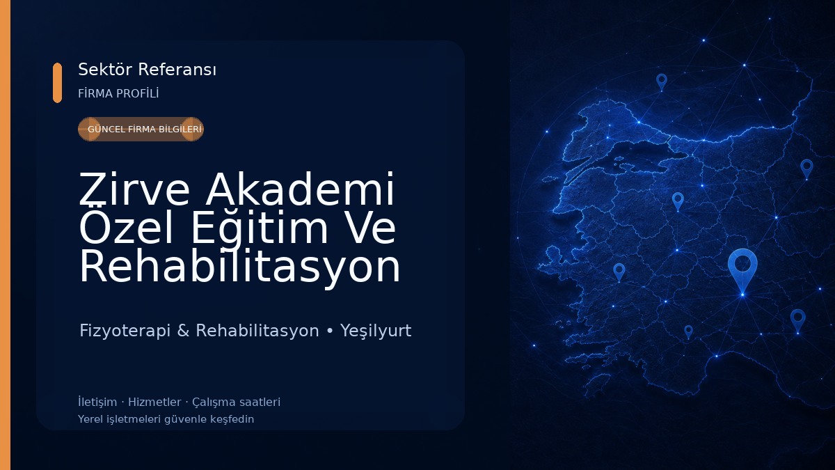 Zirve Akademi Özel Eğitim Ve Rehabilitasyon Merkezi