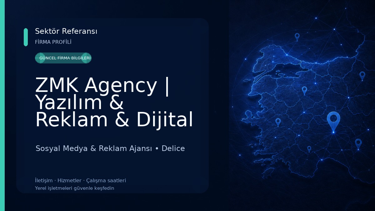 ZMK Agency | Yazılım & Reklam & Dijital Dönüşüm Sosyal Medya & Reklam Ajansı
