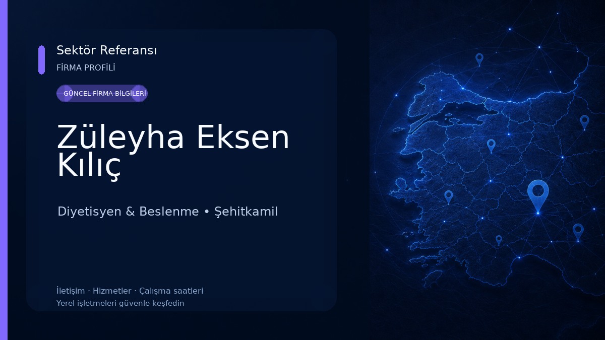 Züleyha Eksen Kılıç Diyetisyen & Beslenme